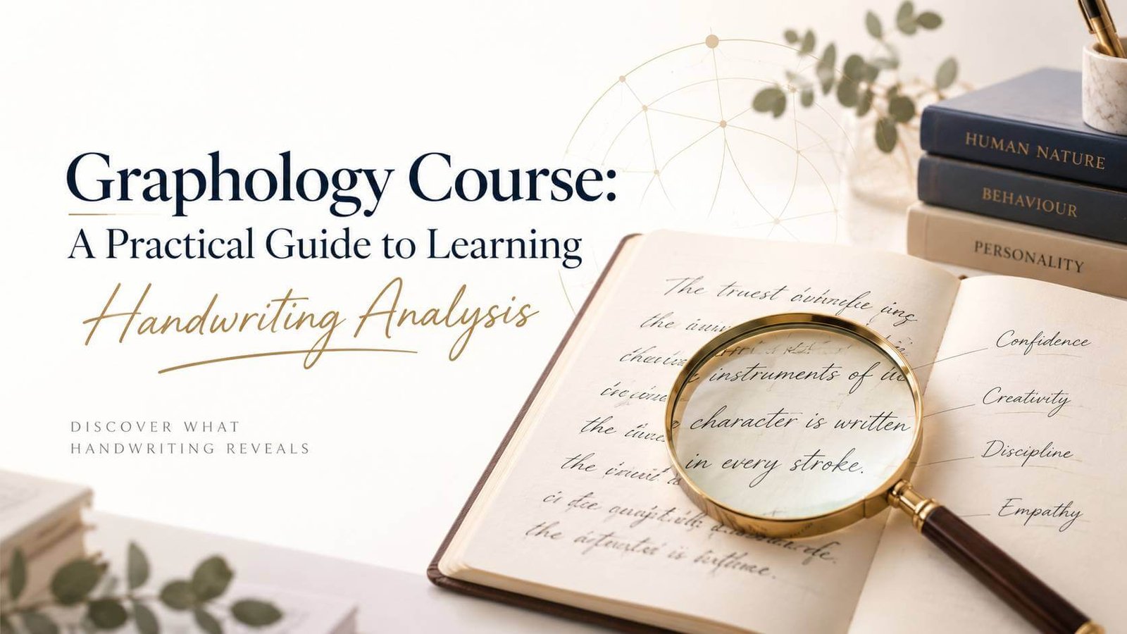 Graphology Course: A Practical Guide to Learning Handwriting Analysis